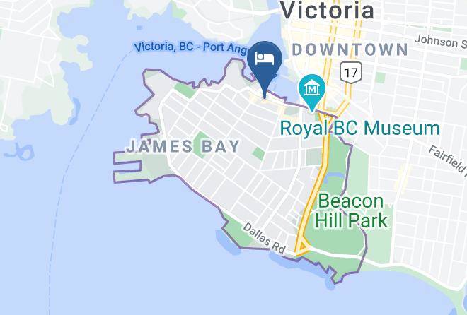 Capital - Days Inn By Wyndham Victoria On The Harbour Maps