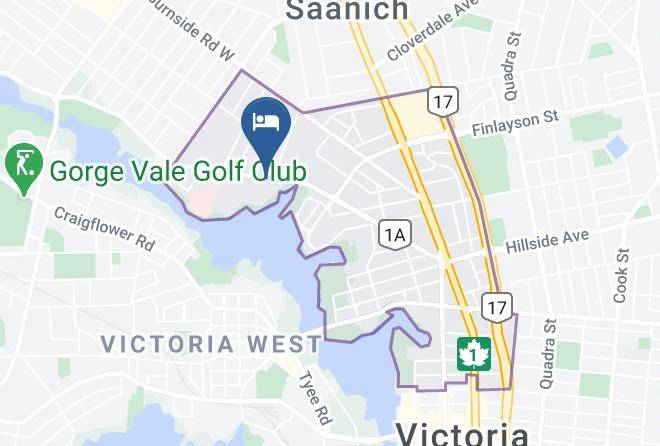 Capital - Days Inn By Wyndham Victoria Uptown Maps