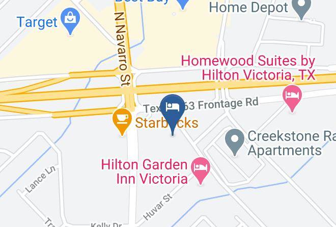 Days Inn By Wyndham Victoria Map