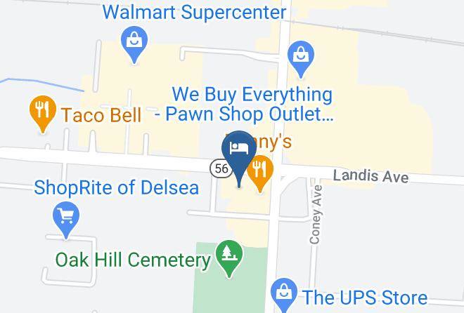 Cumberland - Days Inn By Wyndham Vineland Maps