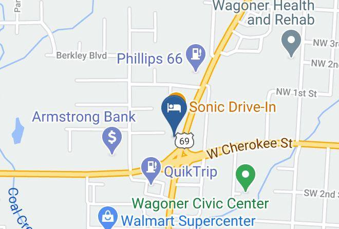 Days Inn By Wyndham Wagoner Map