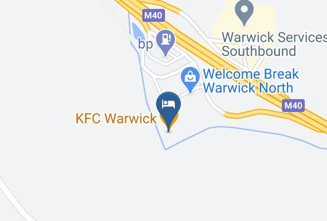 Warks - Days Inn By Wyndham Warwick North M40 Maps