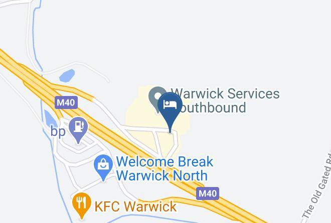 Warks - Days Inn By Wyndham Warwick South M40 Maps