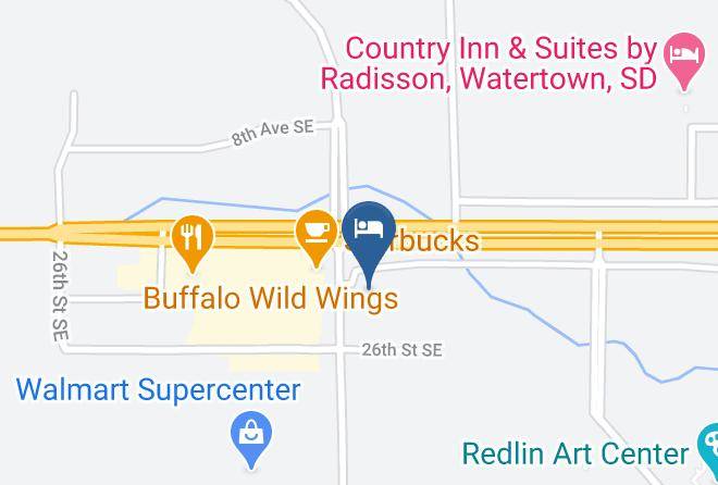 Codington - Days Inn By Wyndham Watertown Maps