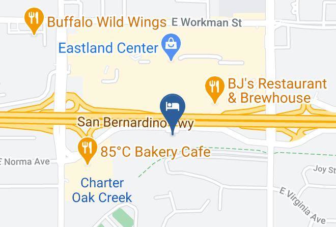 Los Angeles - Days Inn By Wyndham West Covina Maps
