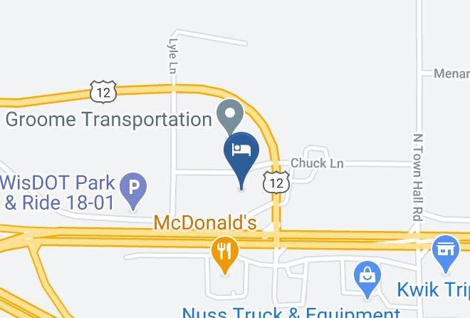 Eau Claire - Americinn By Wyndham Eau Claire Maps