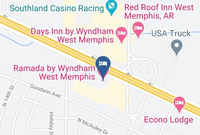 Crittenden - Ramada By Wyndham West Memphis Maps