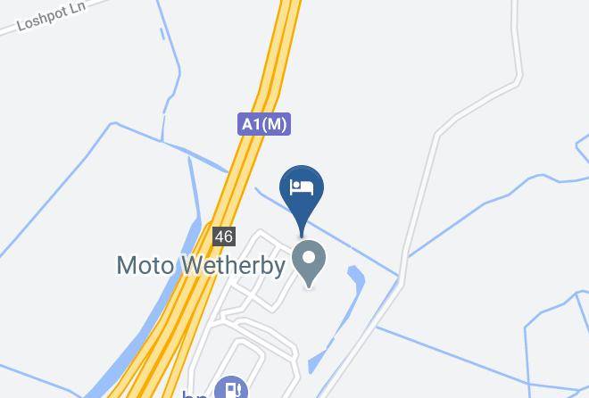 North Yorkshire - Days Inn By Wyndham Wetherby Maps
