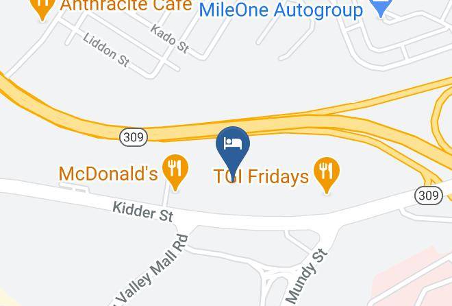 Days Inn By Wyndham Wilkes Barre Map
