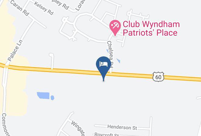 York - Days Inn By Wyndham Williamsburg Historic Area Maps