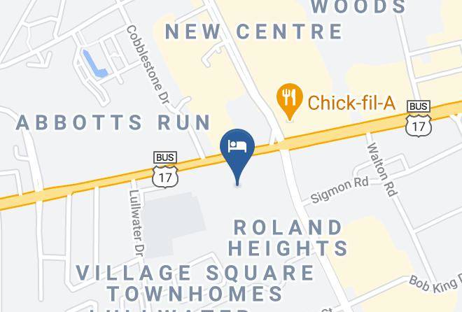 New Hanover - Days Inn By Wyndham Wilmington University Maps