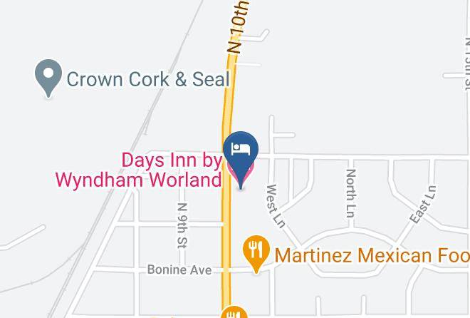 Washakie - Days Inn By Wyndham Worland Maps