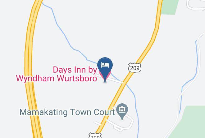 Sullivan - Days Inn By Wyndham Wurtsboro Maps