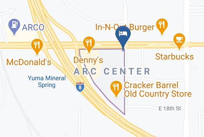 Days Inn By Wyndham Yuma Map