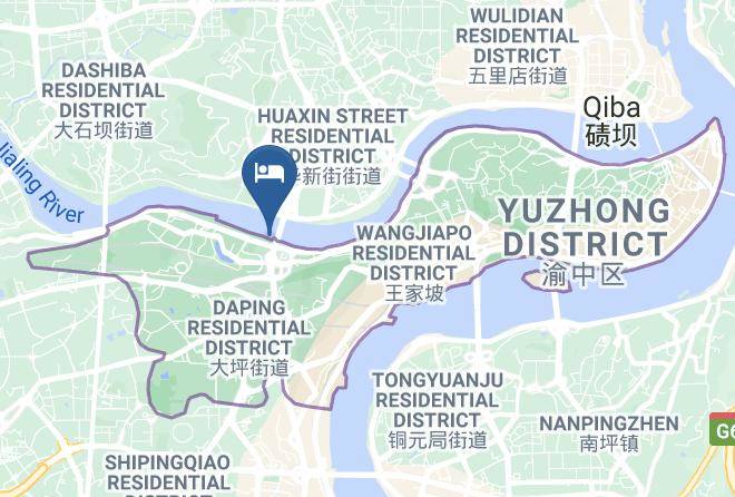 Yuzhong District - Days Inn Chongqing Maps