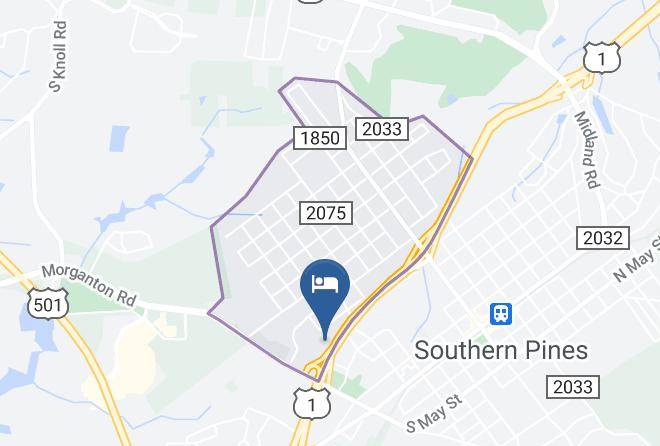 Moore - Days Inn & Conf Center By Wyndham Southern Pines Pinehurst Maps