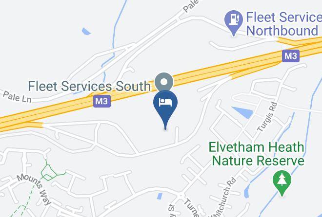 Hants - Days Inn By Wyndham Fleet M3 Maps