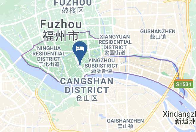 Fuzhou - Days Inn Fuzhou Woer Maps