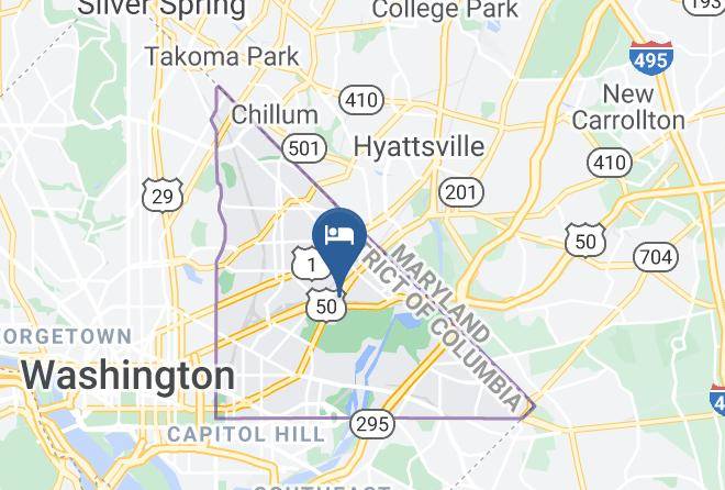 City Of Washington - Days Inn By Wyndham Washington Dc Gateway Maps