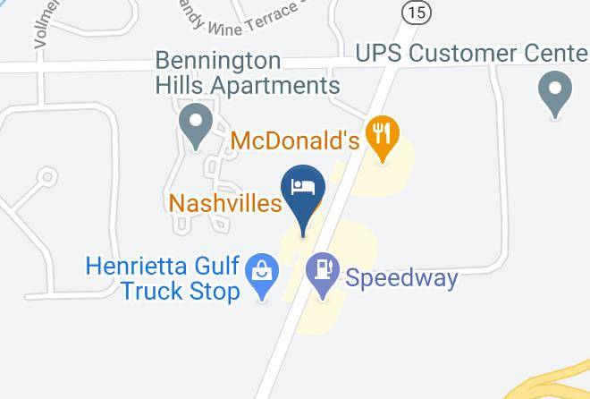 Days Inn By Wyndham Henrietta Rochester Area Map