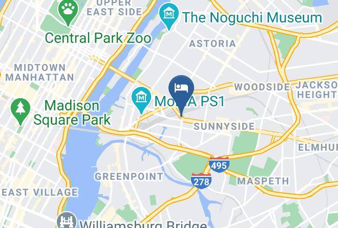 Queens - Days Inn By Wyndham Long Island City Maps