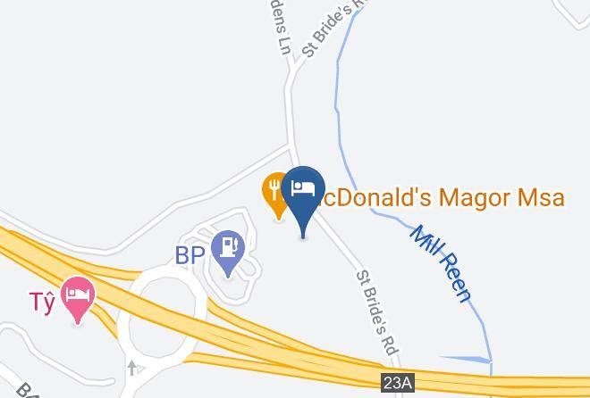 Monmouthshire - Days Inn By Wyndham Magor Maps