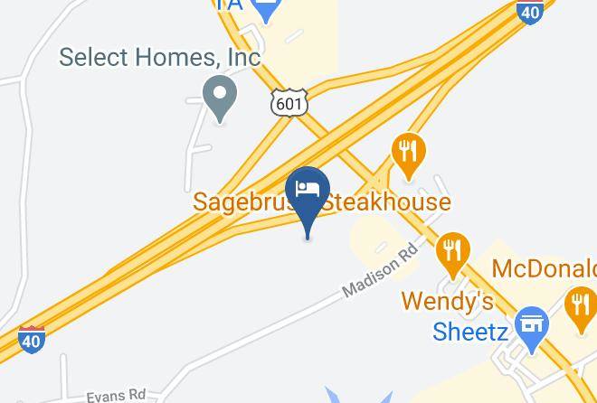 Davie - Days Inn Mocksville Nc Maps