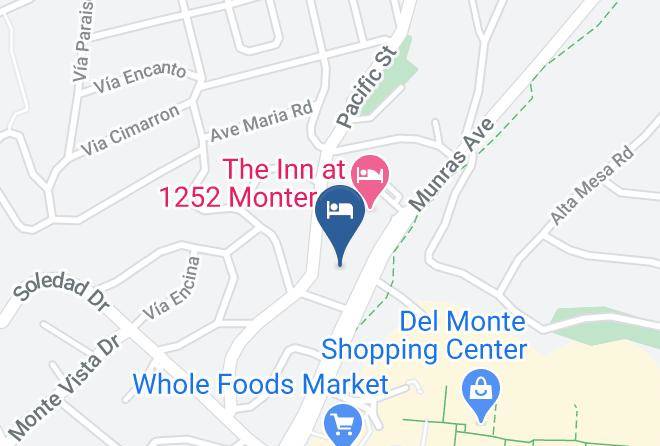 Monterey - Days Inn By Wyndham Monterey Fisherman's Wharf Aquarium Maps