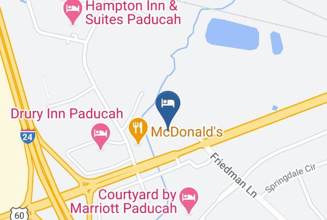 Mccracken - Days Inn By Wyndham Paducah Maps