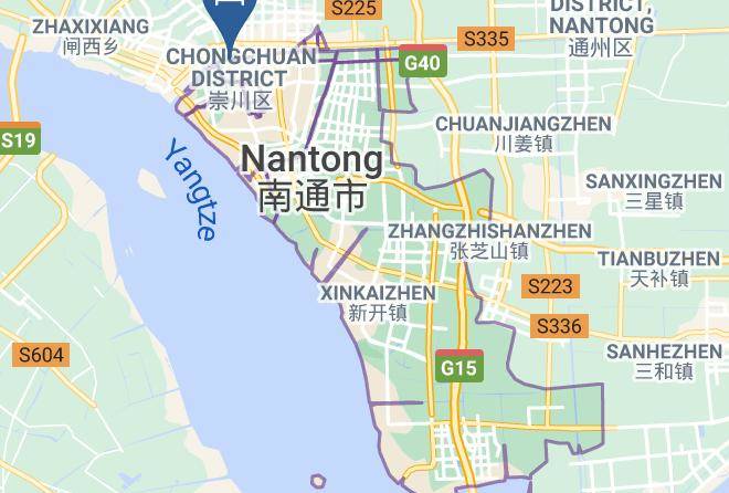 Nantong - Days Inn Qi Xiu Maps