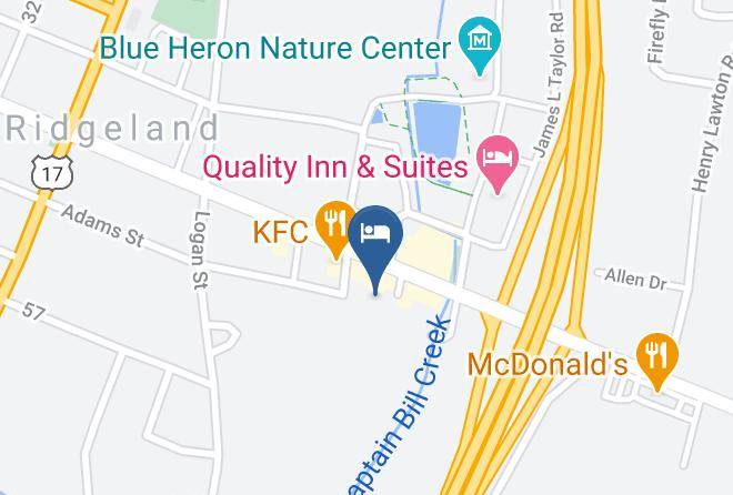 Jasper - Days Inn Ridgeland Sc Maps
