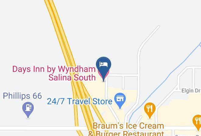 Saline - Days Inn By Wyndham Salina South Maps