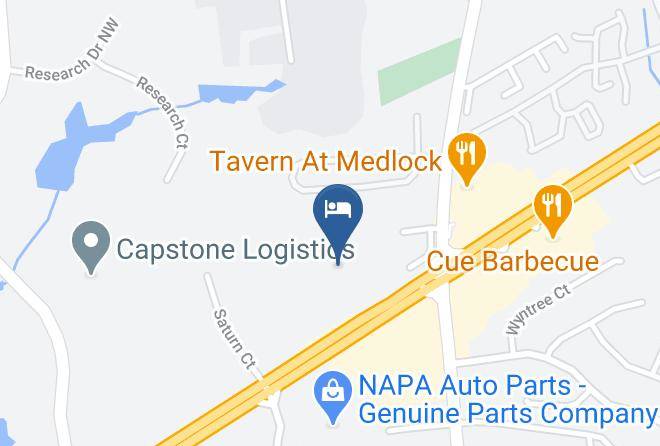 Gwinnett - Days Inn & Suites By Wyndham Norcross Maps