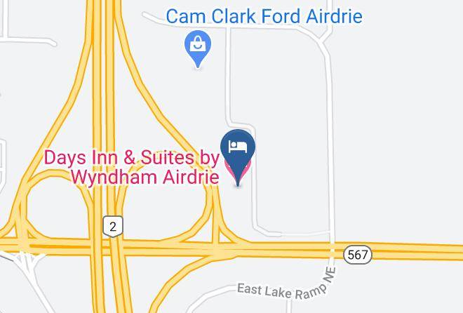 Division 6 - Days Inn & Suites By Wyndham Airdrie Maps