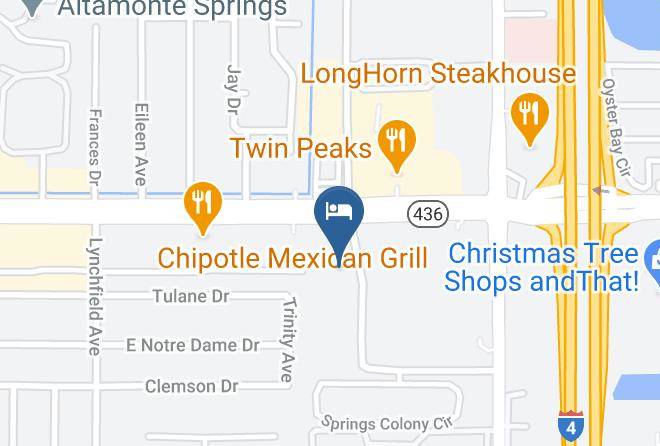 Seminole - Days Inn & Suites By Wyndham Altamonte Springs Maps