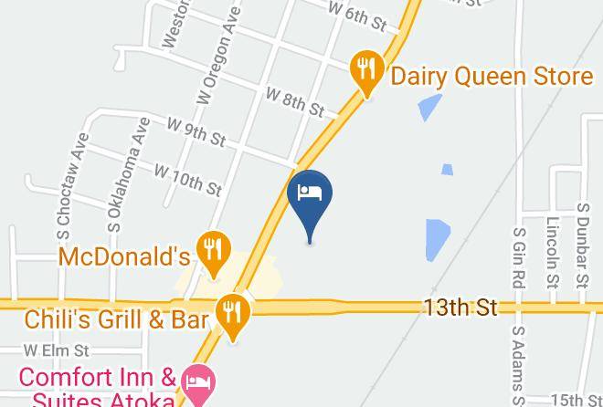Atoka - Days Inn & Suites By Wyndham Atoka Maps