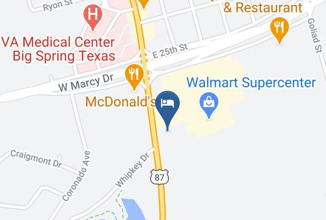 Howard - Days Inn & Suites By Wyndham Big Spring Maps