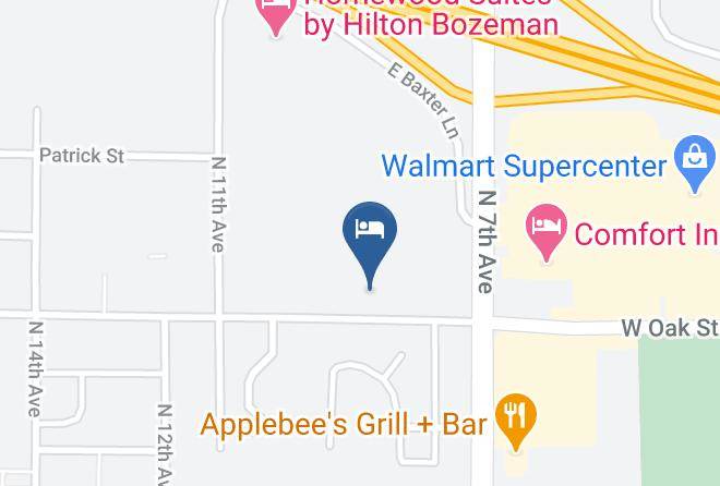 Gallatin - Days Inn & Suites By Wyndham Bozeman Maps