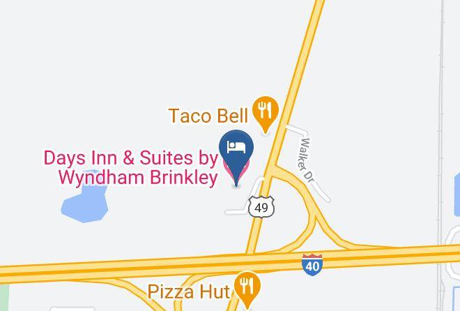 Monroe - Days Inn & Suites By Wyndham Brinkley Maps