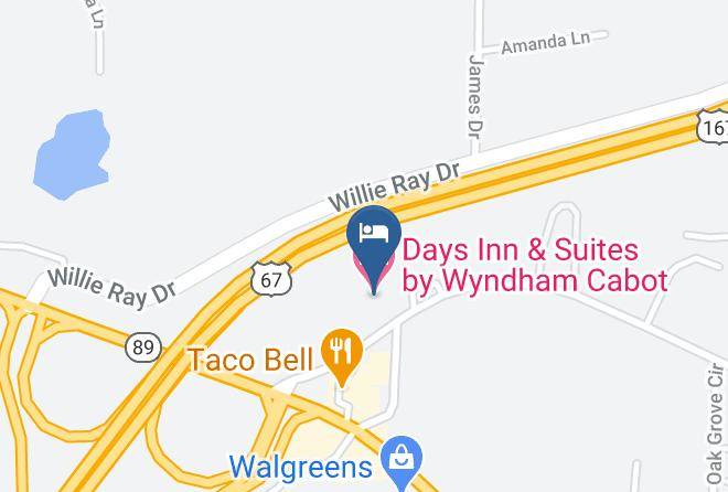 Lonoke - Days Inn & Suites By Wyndham Cabot Maps