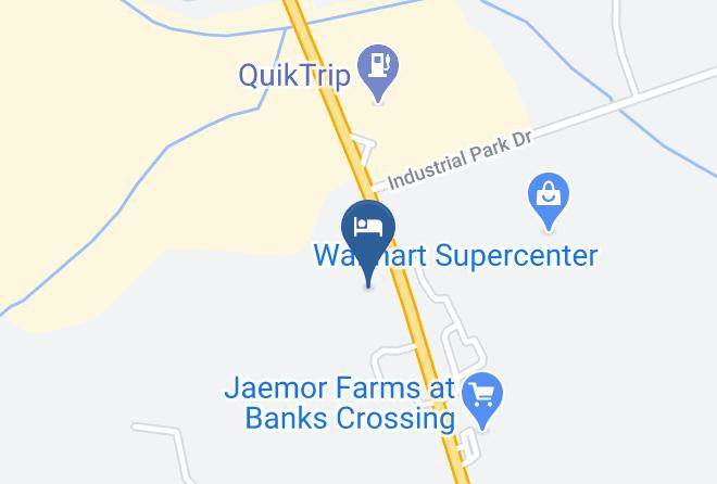 Banks - Days Inn & Suites By Wyndham Commerce Maps