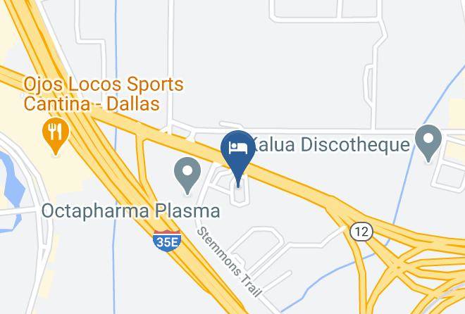 Dallas - Days Inn & Suites By Wyndham Dallas Maps