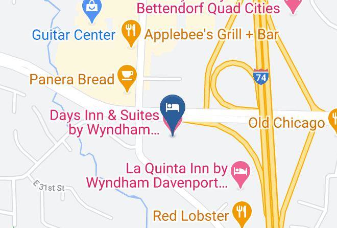 Scott - Days Inn & Suites By Wyndham Davenport East Maps