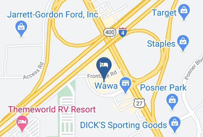 Polk - Days Inn & Suites By Wyndham Davenport Maps