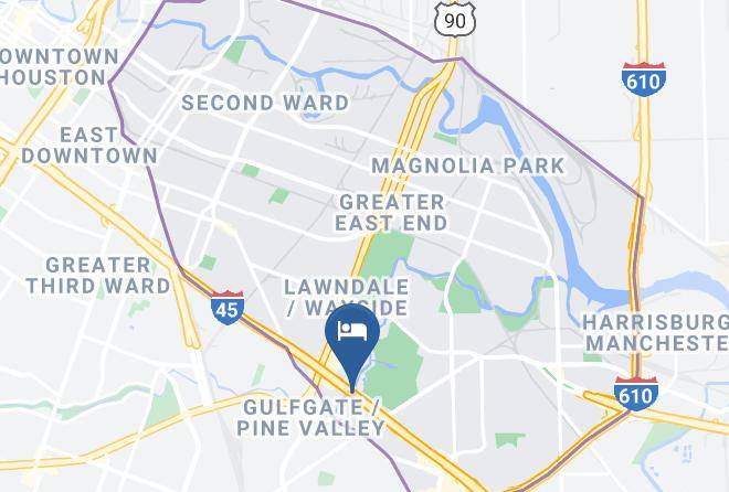 Harris - Days Inn & Suites By Wyndham Downtown University Of Houston Maps
