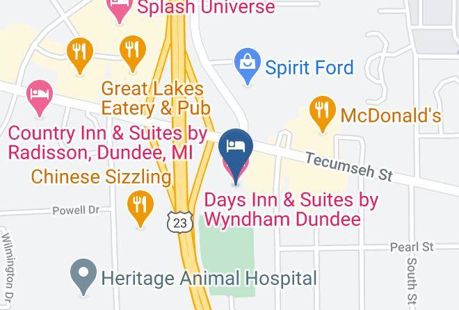 Monroe County - Days Inn & Suites By Wyndham Dundee Maps