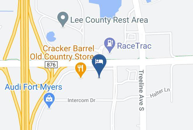Days Inn & Suites By Wyndham Fort Myers Near Jetblue Park Map