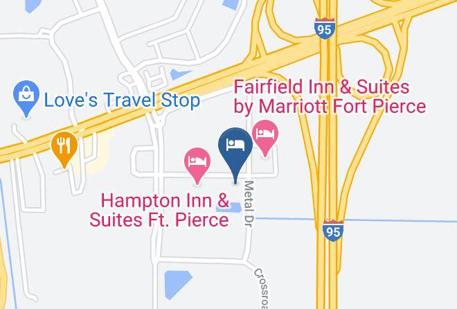St Lucie - Days Inn & Suites By Wyndham Fort Pierce I 95 Maps