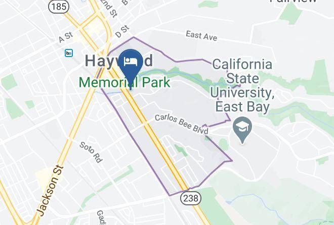 Alameda - Days Inn & Suites By Wyndham Hayward Maps