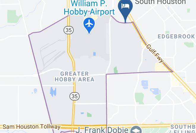 Days Inn & Suites By Wyndham Houston Hobby Airport Map